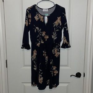 French Grey Dress